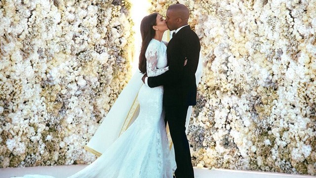 Poljubac na vjenčanju Kim i Kanyea najpopularnija Instagram fotka 2014.